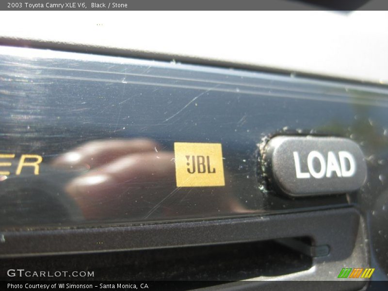 Black / Stone 2003 Toyota Camry XLE V6