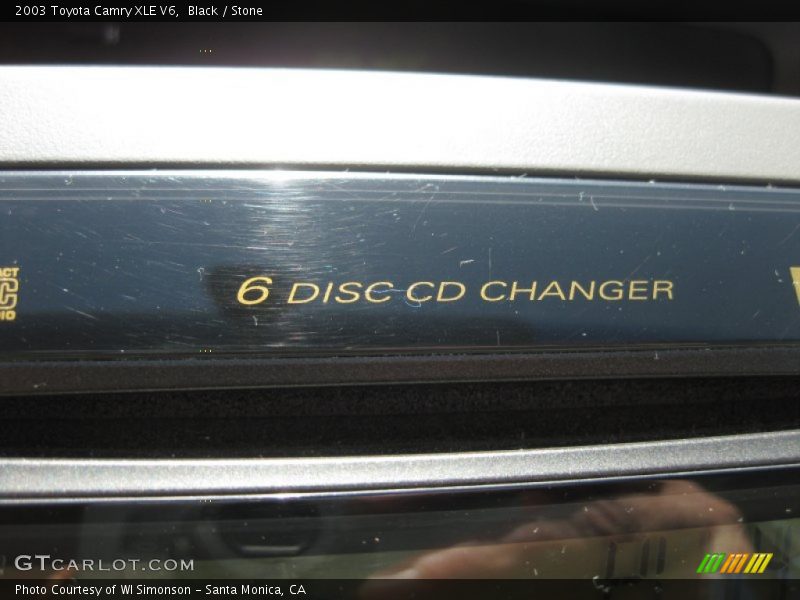 Black / Stone 2003 Toyota Camry XLE V6