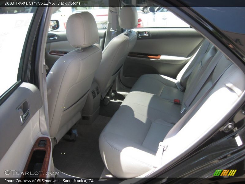 Black / Stone 2003 Toyota Camry XLE V6