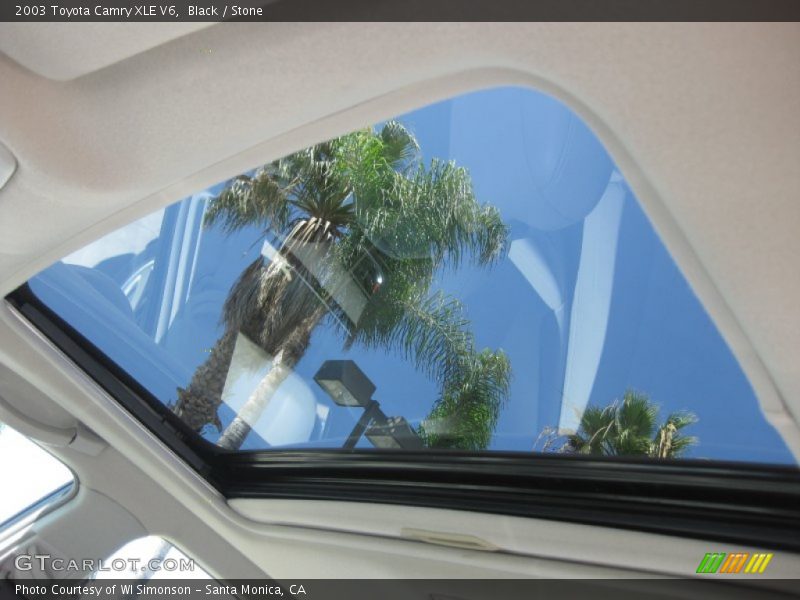 Black / Stone 2003 Toyota Camry XLE V6