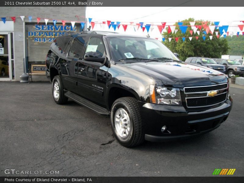 Black / Ebony 2011 Chevrolet Suburban 2500 LT 4x4