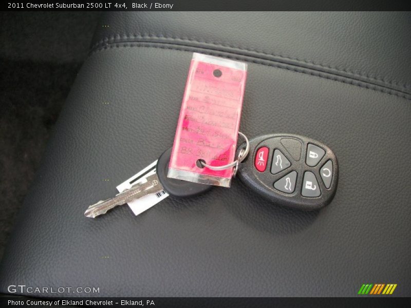 Keys of 2011 Suburban 2500 LT 4x4