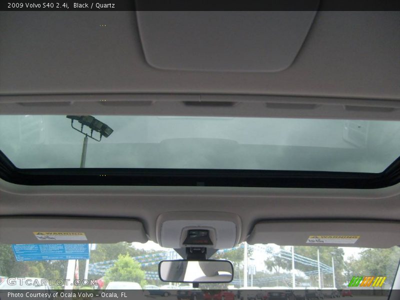 Black / Quartz 2009 Volvo S40 2.4i