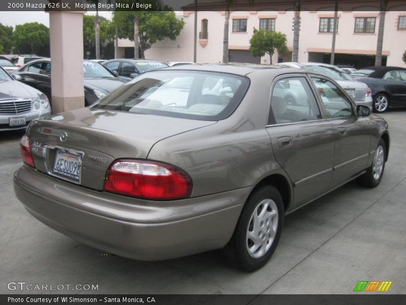 Mojave Beige Mica / Beige 2000 Mazda 626 LX