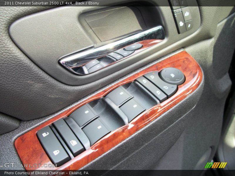 Controls of 2011 Suburban 2500 LT 4x4