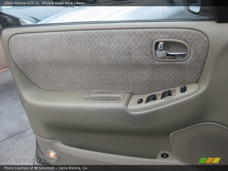 Mojave Beige Mica / Beige 2000 Mazda 626 LX