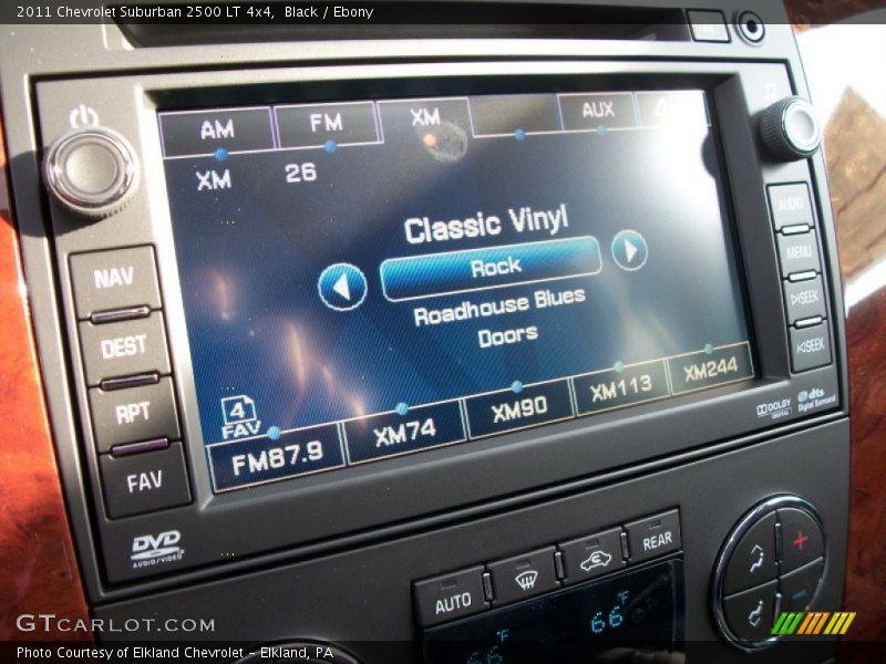 Audio System of 2011 Suburban 2500 LT 4x4