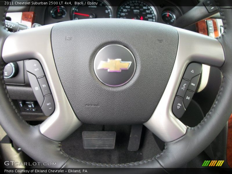 Controls of 2011 Suburban 2500 LT 4x4
