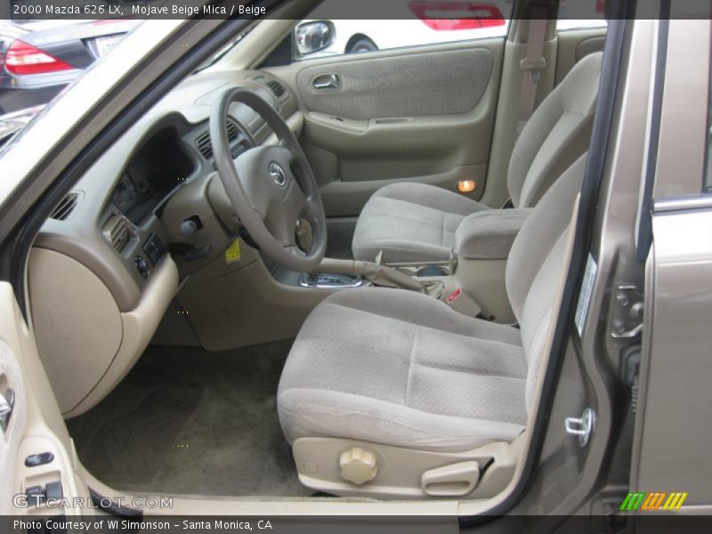  2000 626 LX Beige Interior