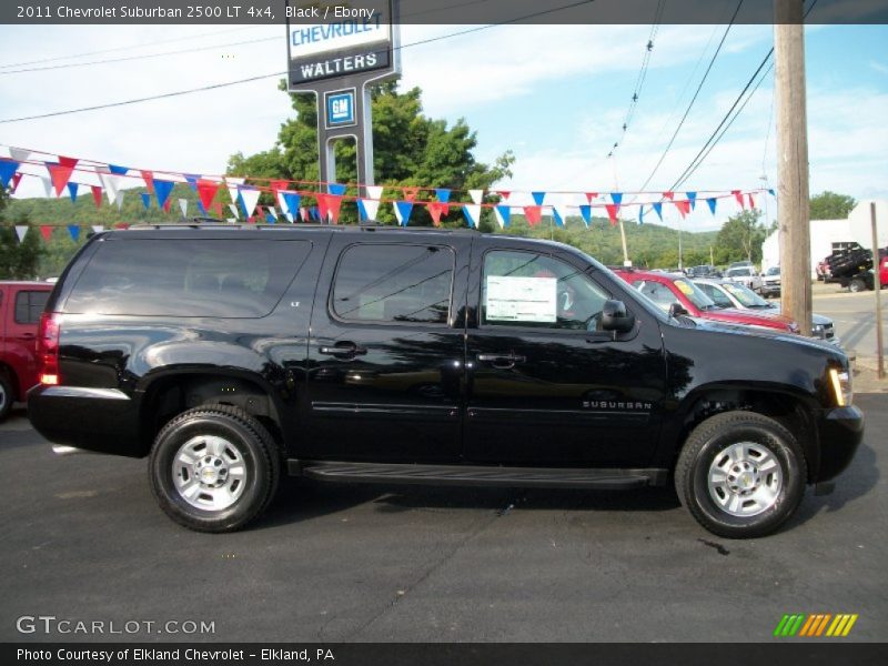 Black / Ebony 2011 Chevrolet Suburban 2500 LT 4x4