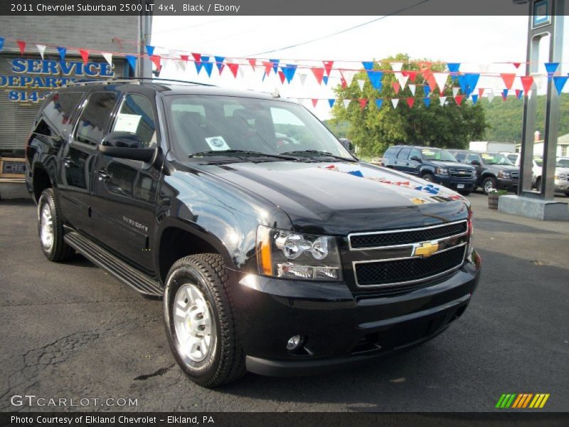 Black / Ebony 2011 Chevrolet Suburban 2500 LT 4x4