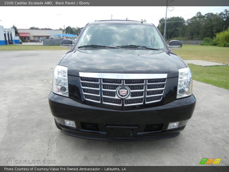 Black Raven / Ebony 2008 Cadillac Escalade AWD