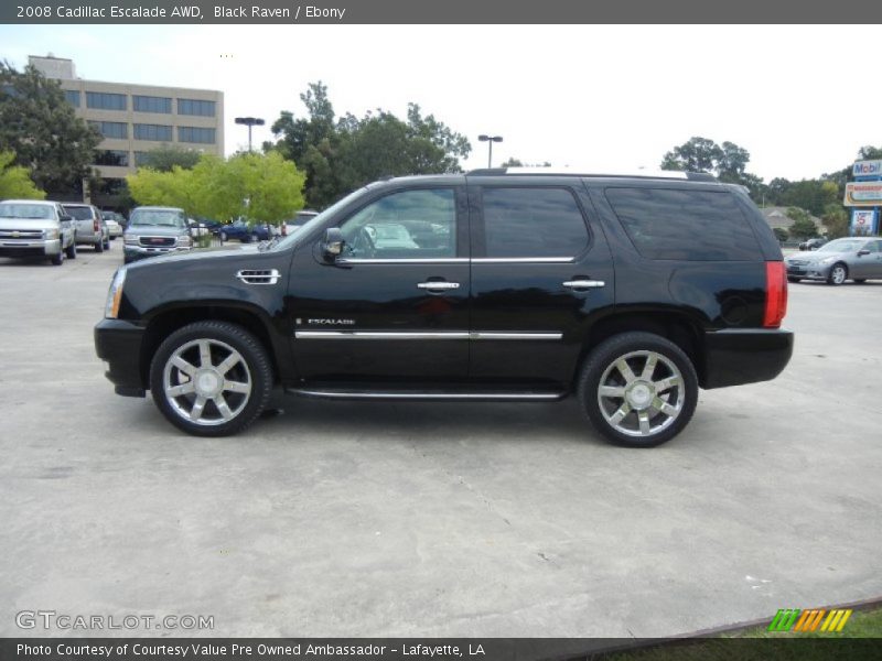 Black Raven / Ebony 2008 Cadillac Escalade AWD