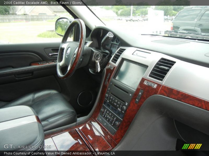 Black Raven / Ebony 2008 Cadillac Escalade AWD