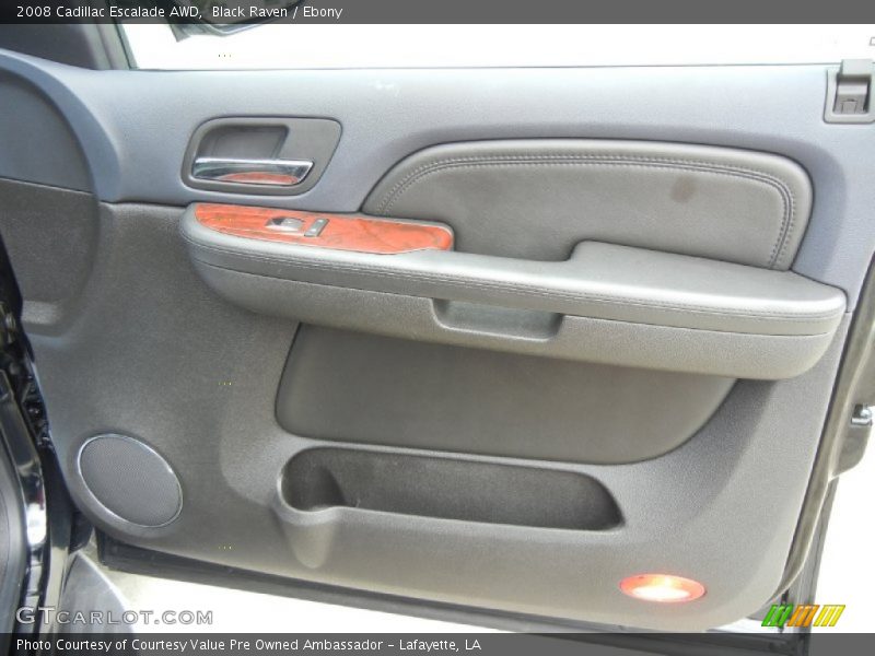 Black Raven / Ebony 2008 Cadillac Escalade AWD