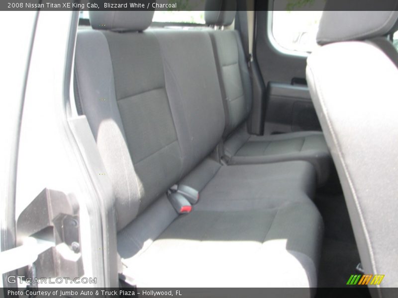 Blizzard White / Charcoal 2008 Nissan Titan XE King Cab