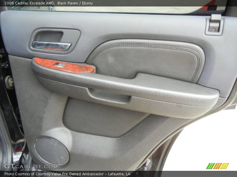 Black Raven / Ebony 2008 Cadillac Escalade AWD