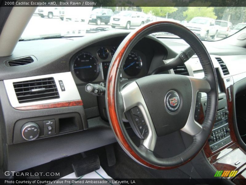 Black Raven / Ebony 2008 Cadillac Escalade AWD