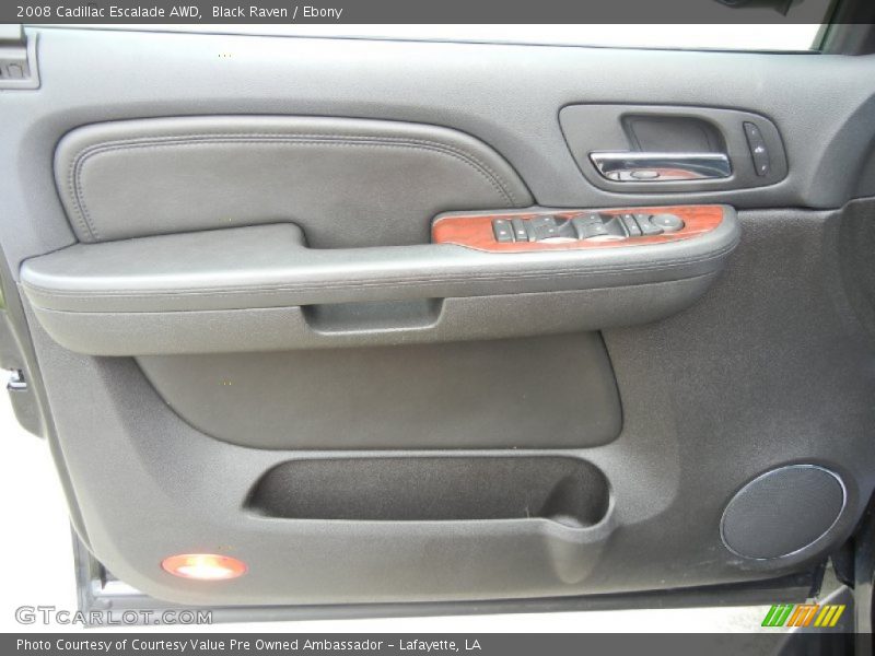 Black Raven / Ebony 2008 Cadillac Escalade AWD