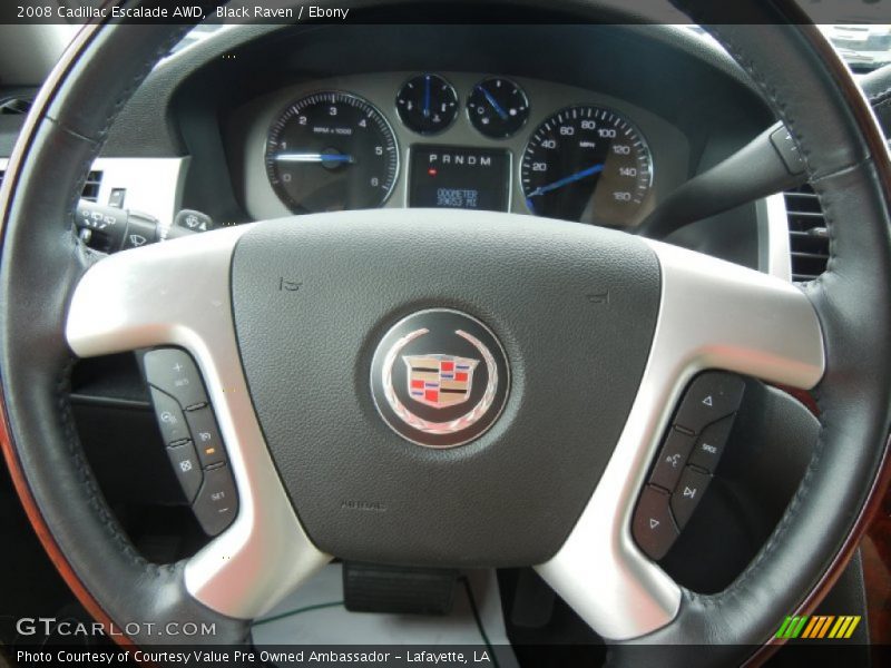 Black Raven / Ebony 2008 Cadillac Escalade AWD