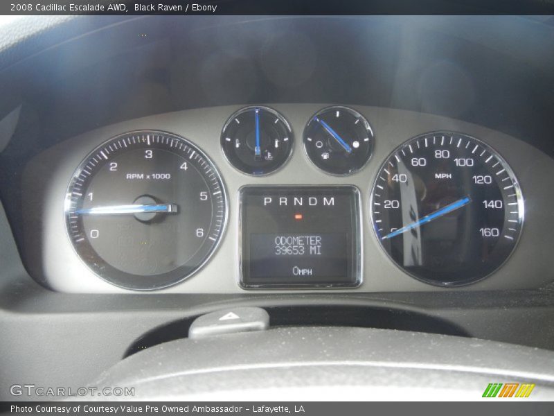 Black Raven / Ebony 2008 Cadillac Escalade AWD