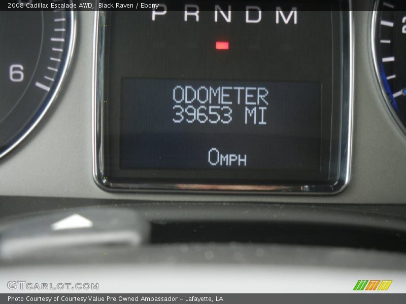 Black Raven / Ebony 2008 Cadillac Escalade AWD