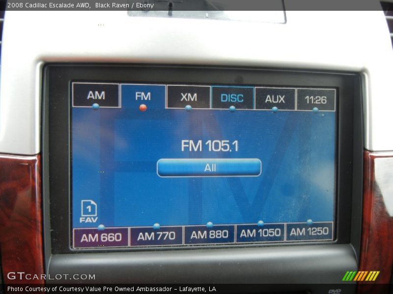 Black Raven / Ebony 2008 Cadillac Escalade AWD