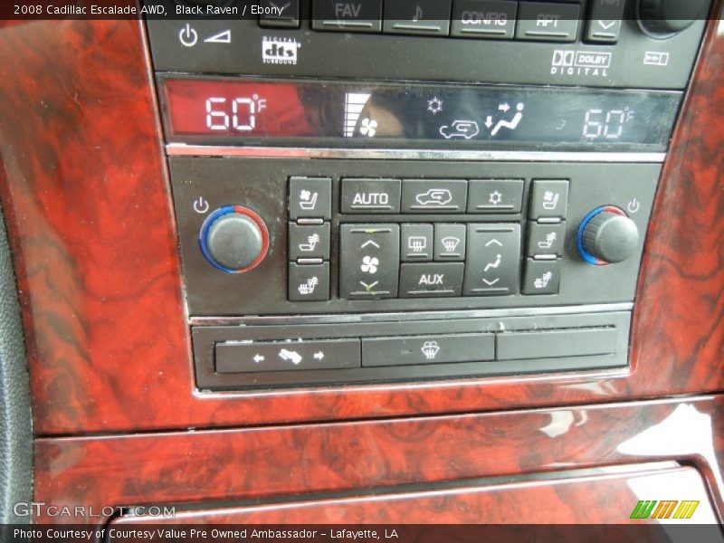 Black Raven / Ebony 2008 Cadillac Escalade AWD