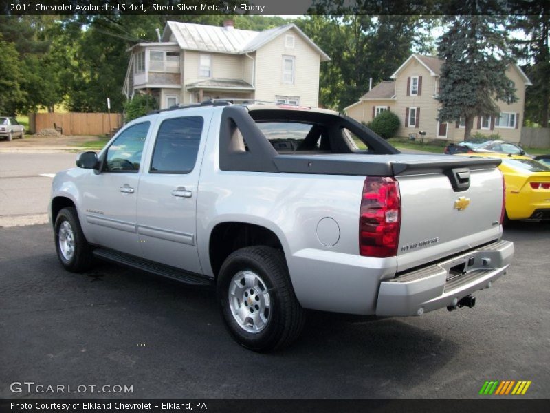 Sheer Silver Metallic / Ebony 2011 Chevrolet Avalanche LS 4x4