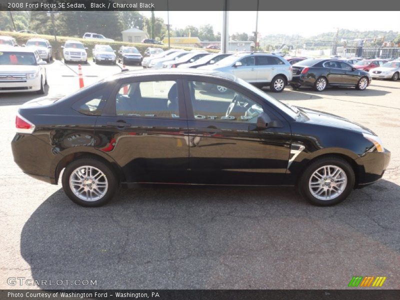 Black / Charcoal Black 2008 Ford Focus SE Sedan