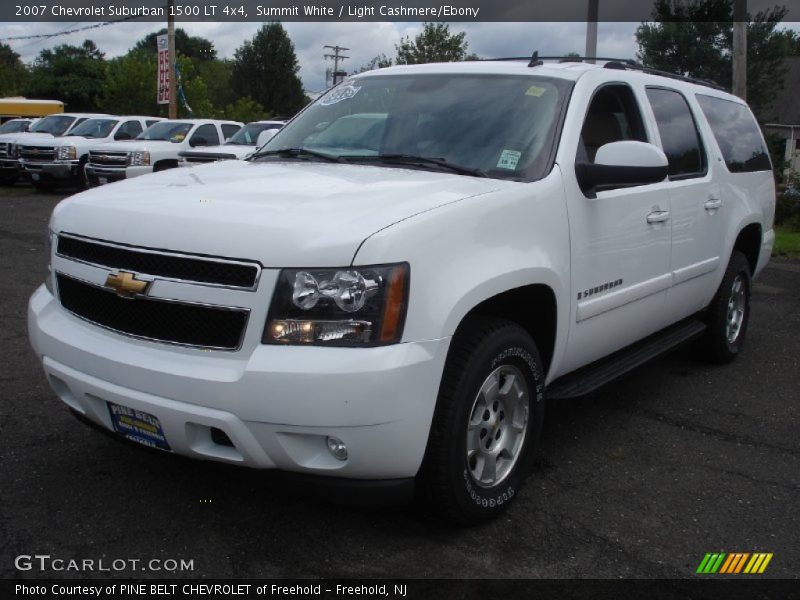 Summit White / Light Cashmere/Ebony 2007 Chevrolet Suburban 1500 LT 4x4