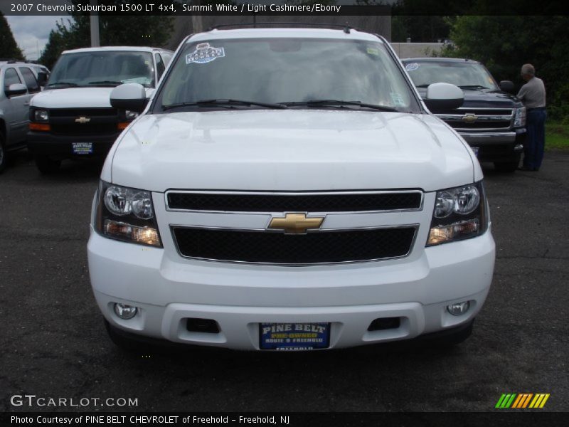 Summit White / Light Cashmere/Ebony 2007 Chevrolet Suburban 1500 LT 4x4