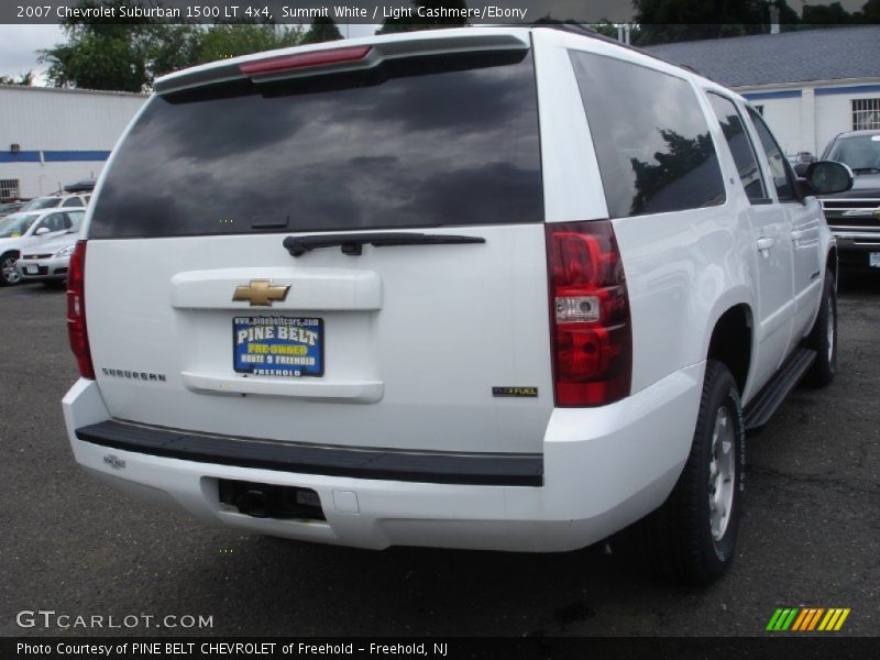 Summit White / Light Cashmere/Ebony 2007 Chevrolet Suburban 1500 LT 4x4