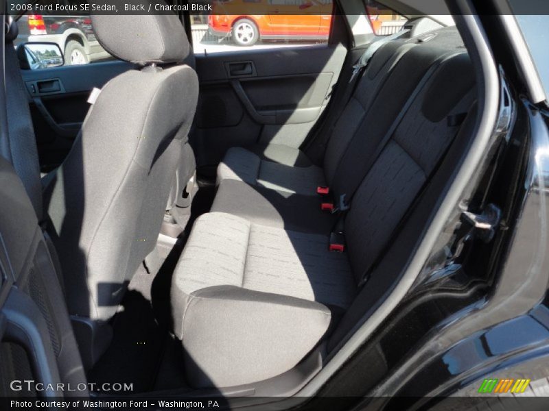 Black / Charcoal Black 2008 Ford Focus SE Sedan