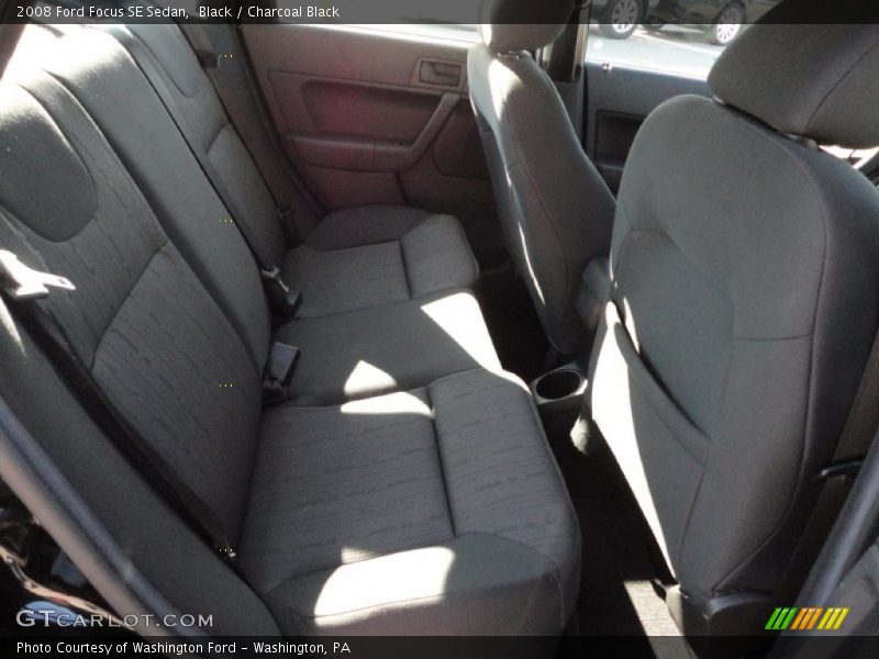 Black / Charcoal Black 2008 Ford Focus SE Sedan