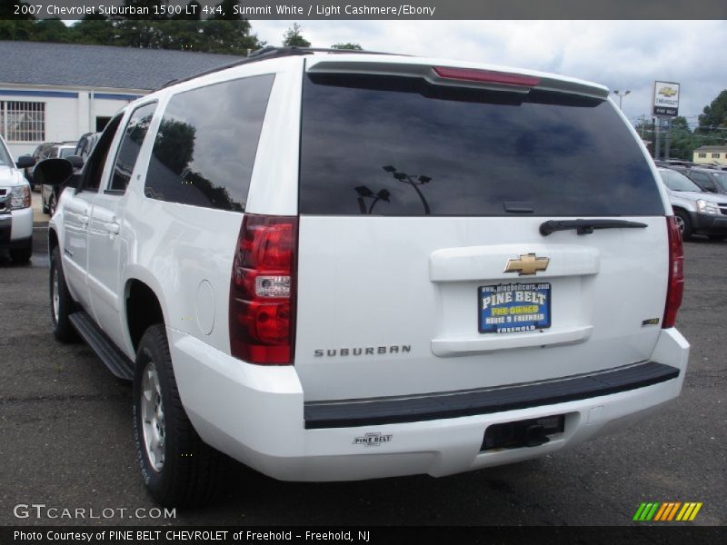 Summit White / Light Cashmere/Ebony 2007 Chevrolet Suburban 1500 LT 4x4