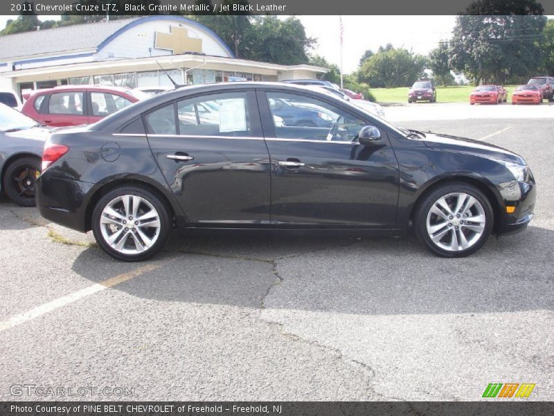 Black Granite Metallic / Jet Black Leather 2011 Chevrolet Cruze LTZ