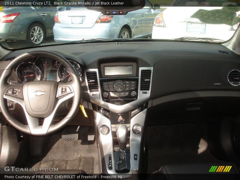 Black Granite Metallic / Jet Black Leather 2011 Chevrolet Cruze LTZ