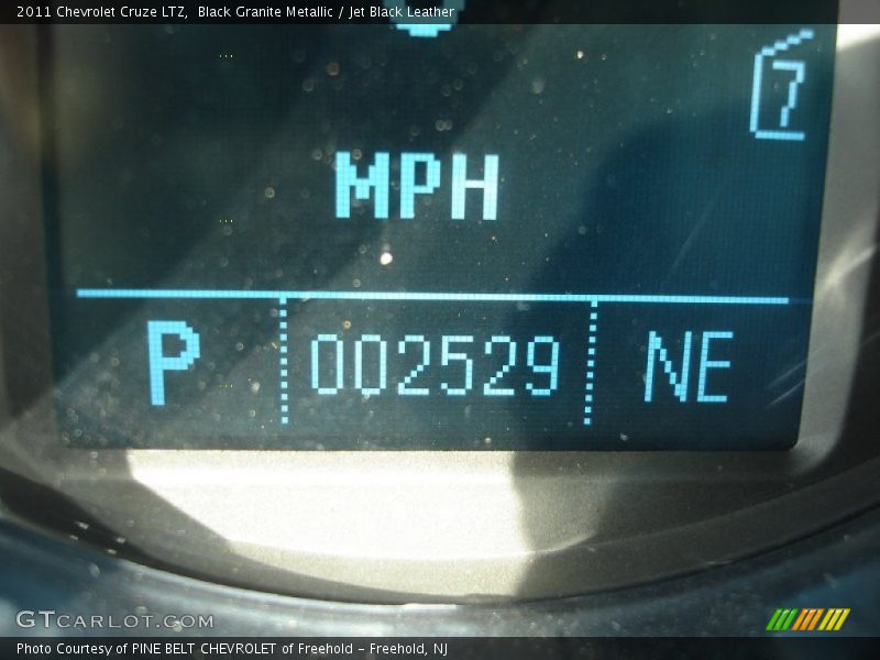 Black Granite Metallic / Jet Black Leather 2011 Chevrolet Cruze LTZ