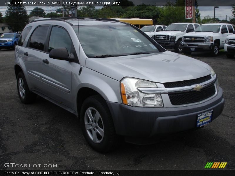 Galaxy Silver Metallic / Light Gray 2005 Chevrolet Equinox LS AWD