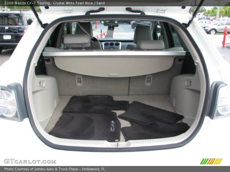 Crystal White Pearl Mica / Sand 2008 Mazda CX-7 Touring