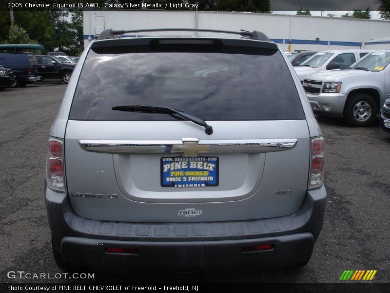 Galaxy Silver Metallic / Light Gray 2005 Chevrolet Equinox LS AWD