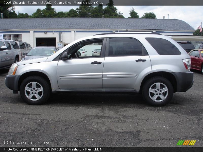 Galaxy Silver Metallic / Light Gray 2005 Chevrolet Equinox LS AWD