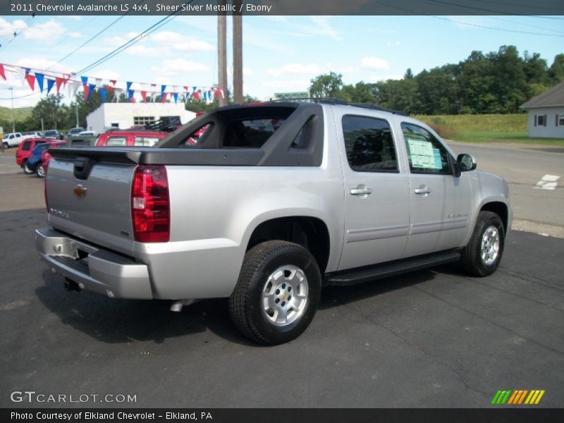  2011 Avalanche LS 4x4 Sheer Silver Metallic