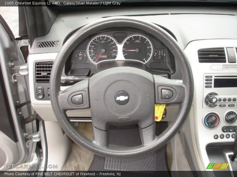 Galaxy Silver Metallic / Light Gray 2005 Chevrolet Equinox LS AWD