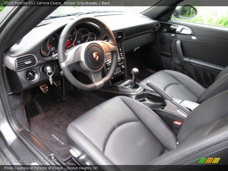  2010 911 Carrera Coupe Black Interior