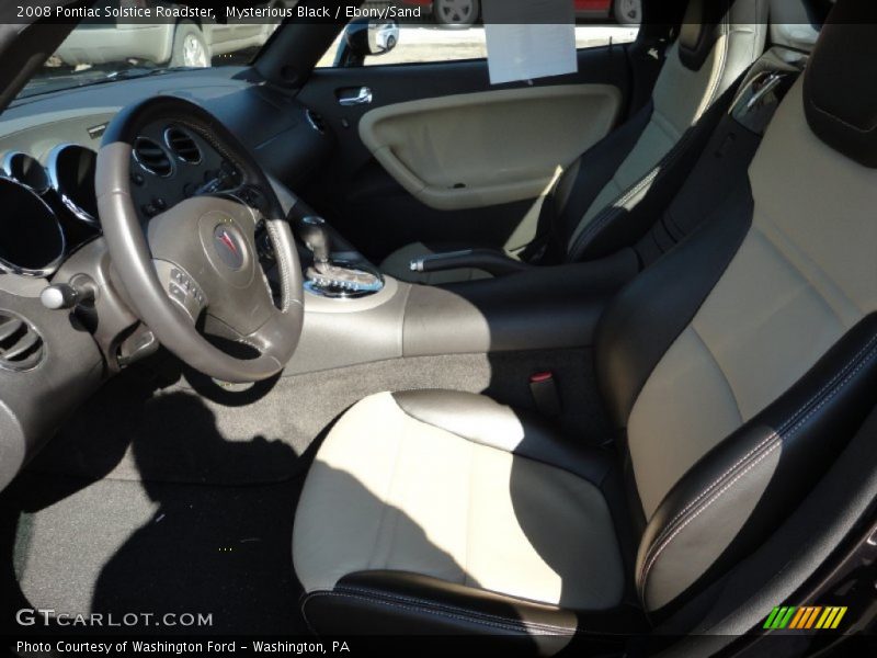  2008 Solstice Roadster Ebony/Sand Interior