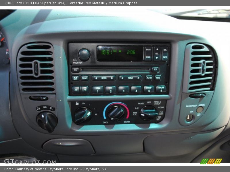 Audio System of 2002 F150 FX4 SuperCab 4x4