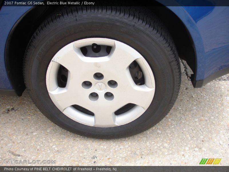Electric Blue Metallic / Ebony 2007 Pontiac G6 Sedan