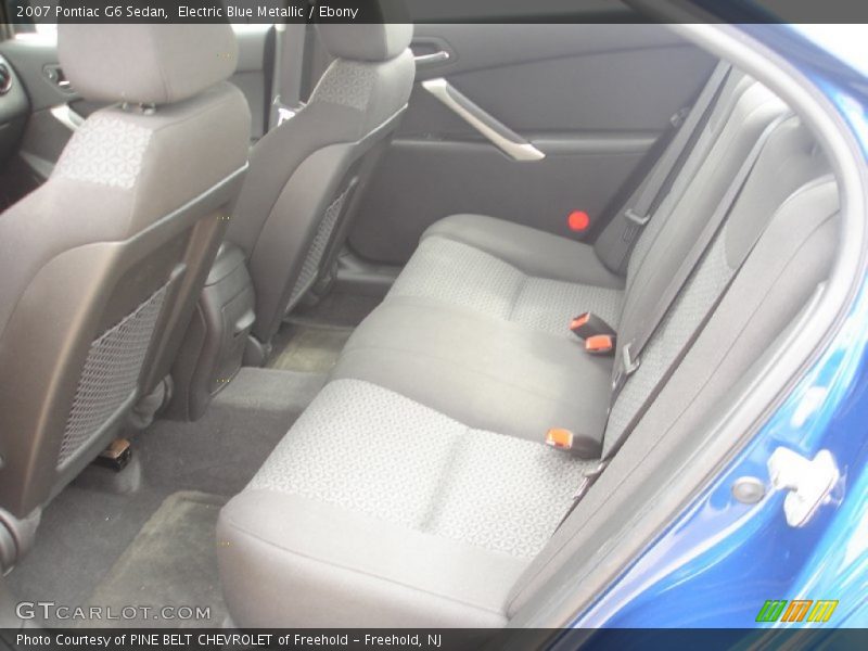 Electric Blue Metallic / Ebony 2007 Pontiac G6 Sedan